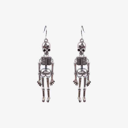 Skeleton Alloy Earrings
