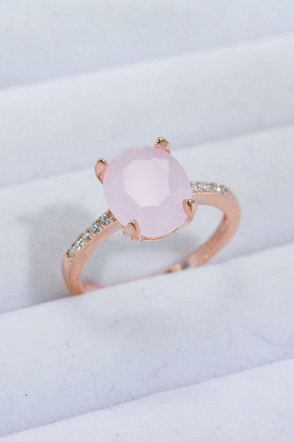 Be There Rose Quartz Ring