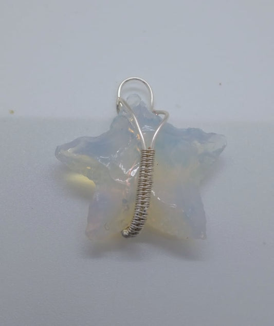 Opalite Star Pendant