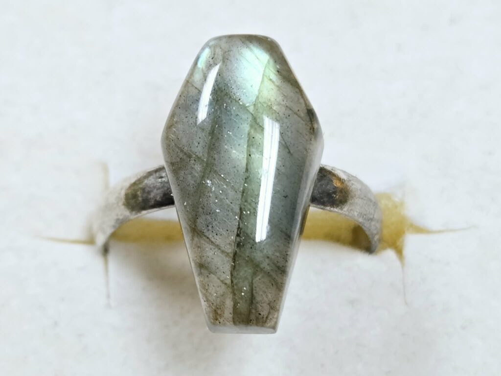 Adjustable Crystal Rings