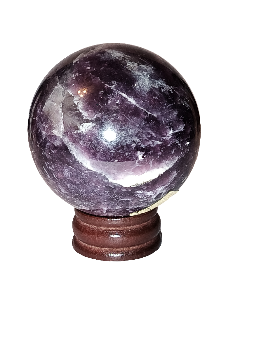 Lepidolite Sphere - Image 2