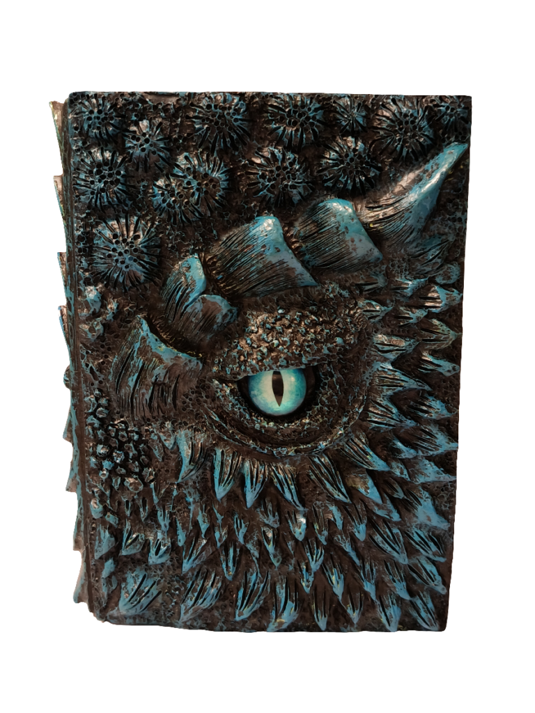 Blue Dragon 3D Hardcover Journal